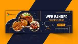 Tasty Food Web Banner Design