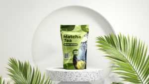 Tea Pouch Mockup