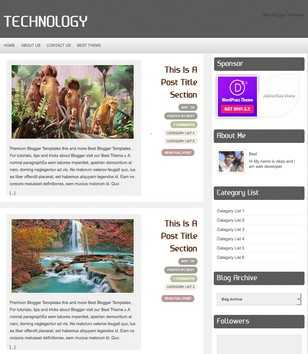 Technology blogger