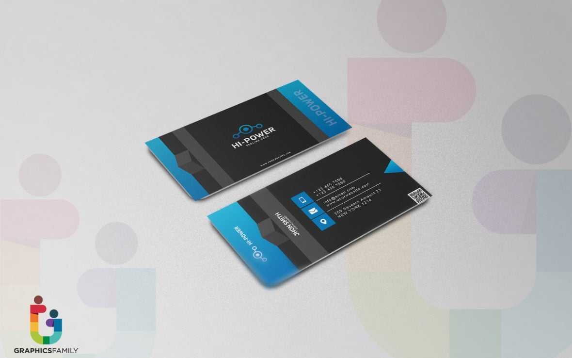 Technology Manager Business Card Design