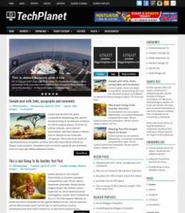 TechPlanet Responsive