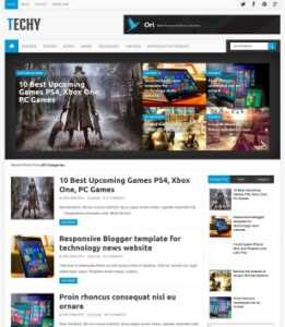 Techy Responsive Mag
