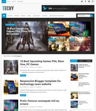 Techy Responsive Mag