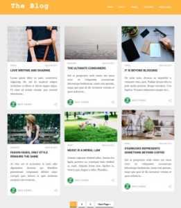 The Blog Theme