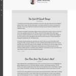 Thoughtful - Template para Blogger Thoughtful