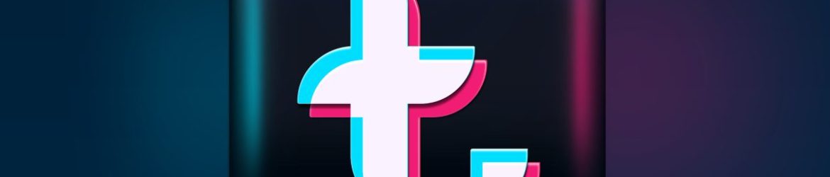 TikTok Icon Logo Mockup