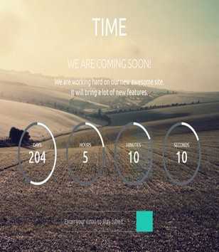 Time Coming Soon