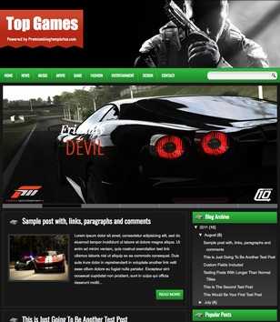 Top Games Responsive