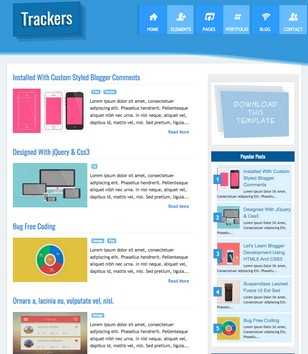 Trackers Mag Responsive