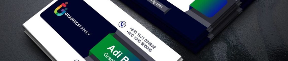 Traders visiting card design