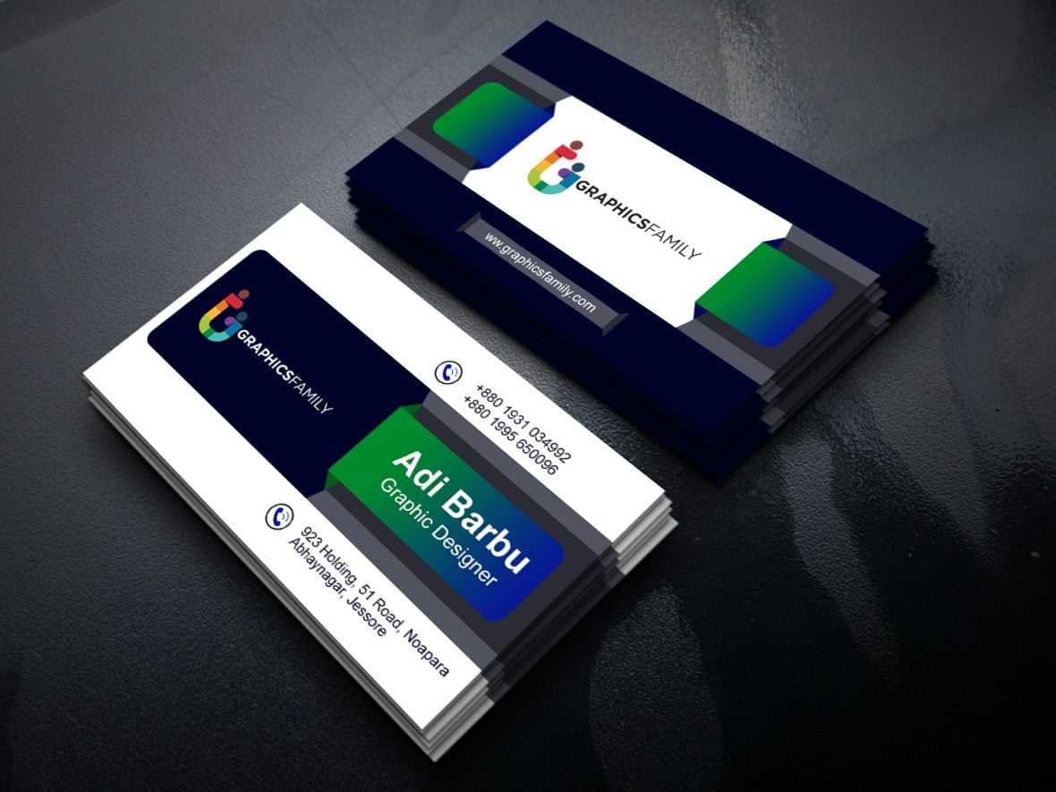 Traders visiting card design