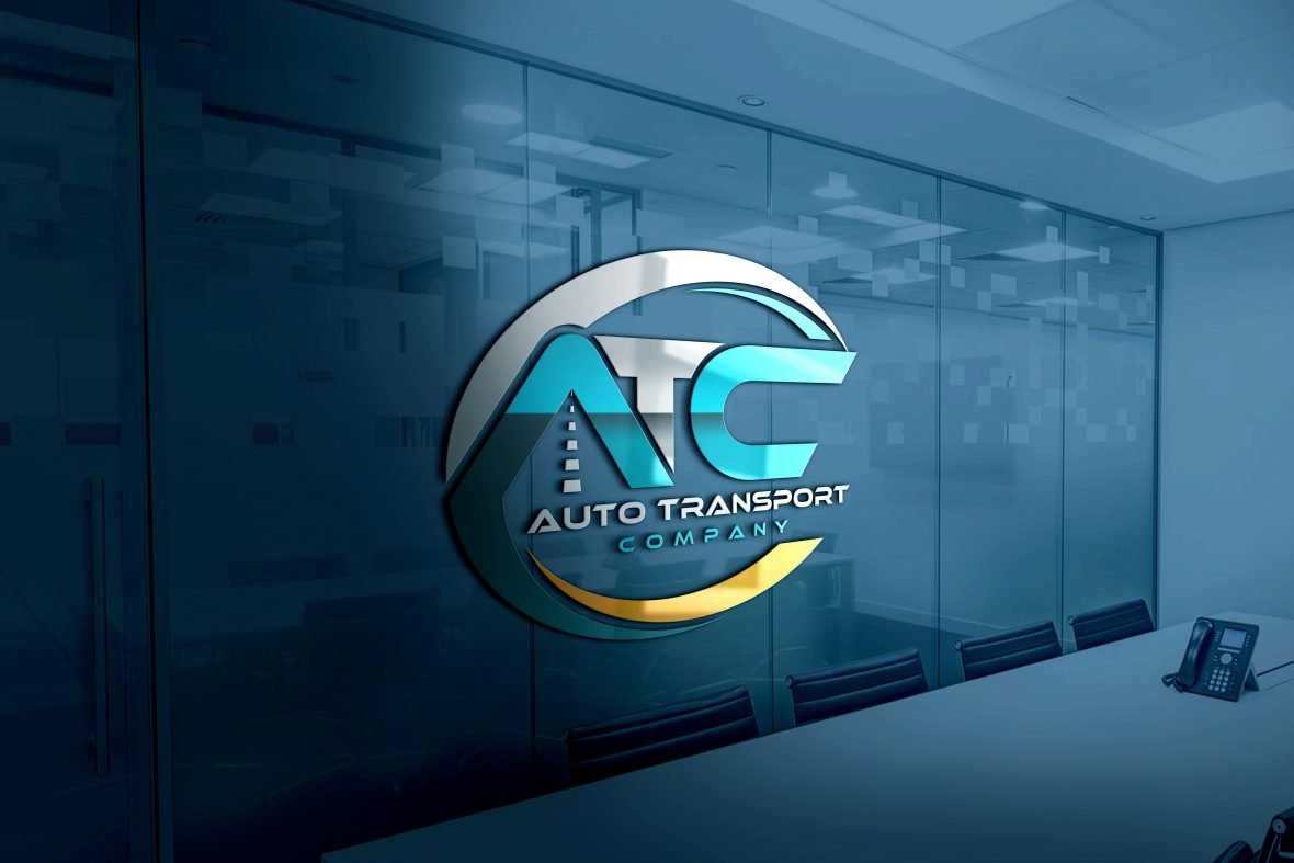 Transport Company Logo Design PSD