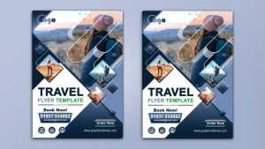 Travel A4 Flyer Design