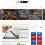Treasury - Template para Blogger Treasury