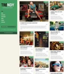 Trendy Red Responsive