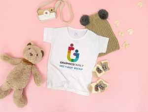 Tshirt Mockup Baby Girl