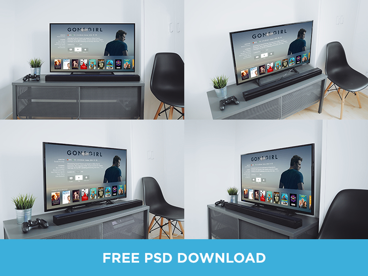 TV PSD Mockup