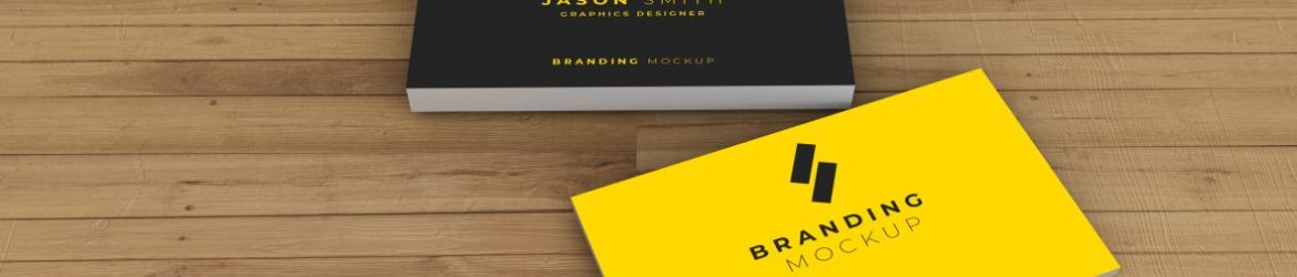 Two Business Card Mockups