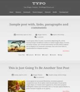 Typo Magazine Responsive