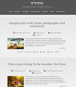 Typo Magazine Responsive