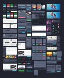 UI Kit Dark