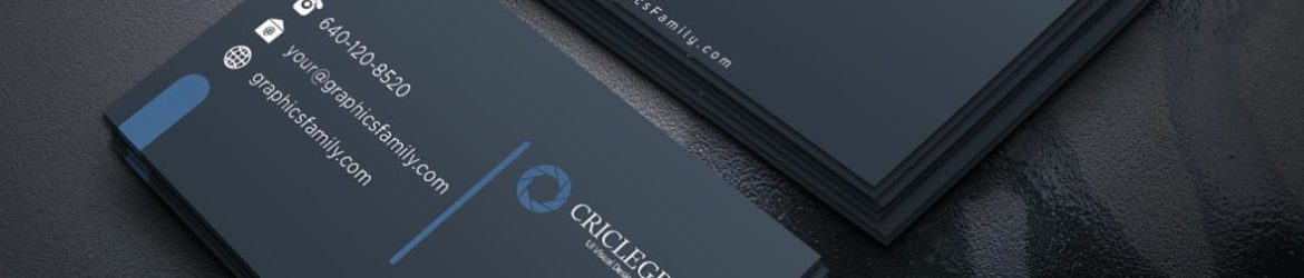 UI Visual Designer Business Card Template
