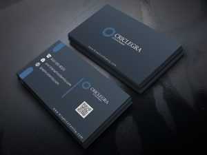 UI Visual Designer Business Card Template