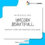 Unicorn Beautiful Font
