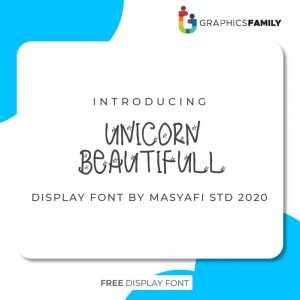 Unicorn Beautiful Font