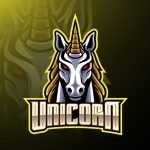 Unicorn Esports Mascot Logo