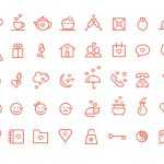 Valentine's Day PSD Icons