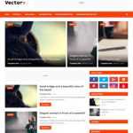 Vector - Template para Blogger Vector