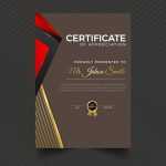 Vertical Certificate Design