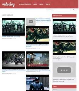 VideoLog Responsive