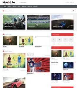 VideoTube Responsive