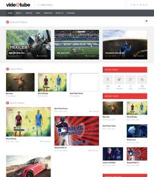 VideoTube Responsive