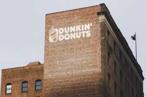 Vintage Hotel Building Logo Mockup