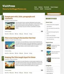 VisitPress Simple