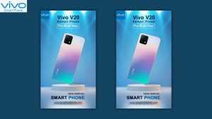 Vivo V20 Instagram Story Ad Design