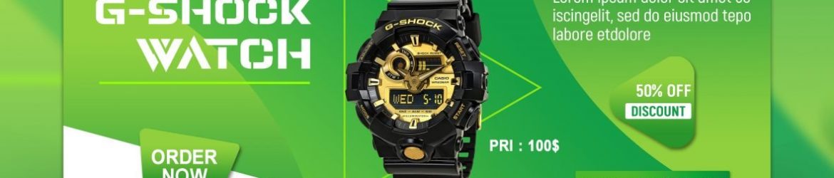 Watch Shop Facebook Cover Design Watch Shop Facebook Cover Design