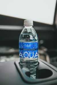 Water Bottle Label Mockup