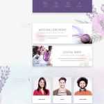 Wedding PSD Template