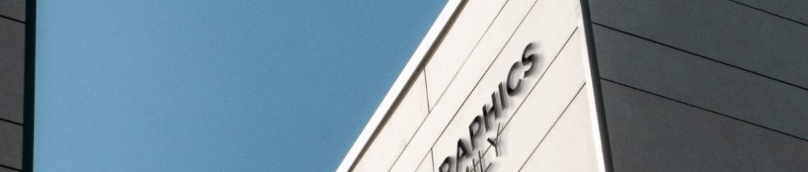 White Office Building Logo Mockup