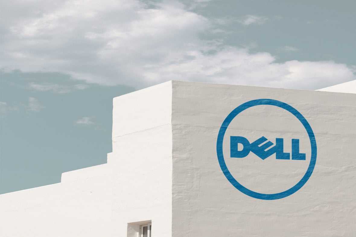 White painted wall realistic logo mockup