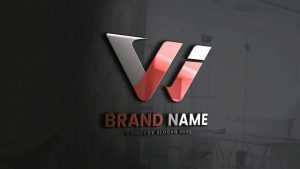 WI Letters Logo Design Template
