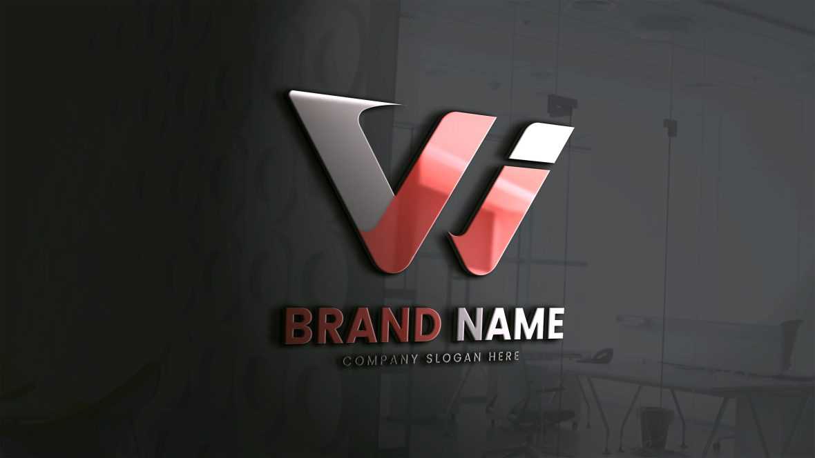 WI Letters Logo Design Template
