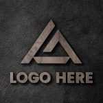 Wooden 3D Mockup for Logo - Download Grátis Wooden 3D Mockup for Logo