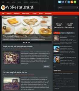 WpRestaurant Dark