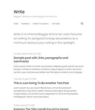 Write Simple