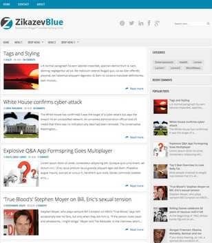 Zikazev Blue Magazine